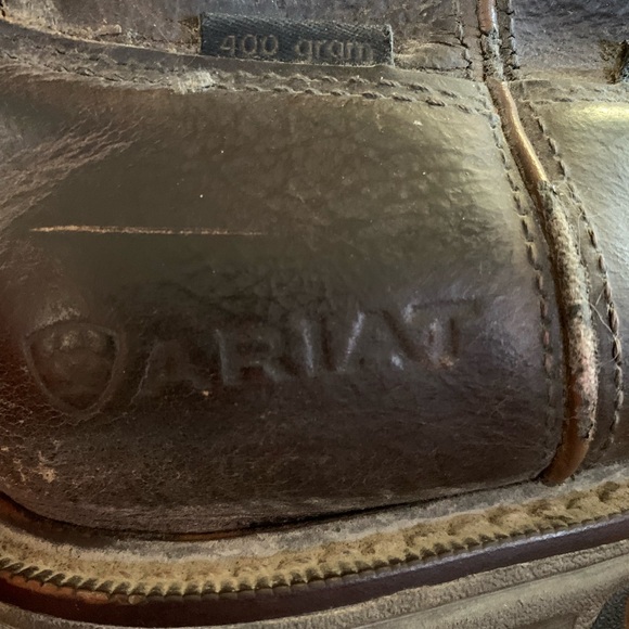 Ariat Mens Thinsulate Waterproof Western Leather Work Cowboy Boots Size 8EE - Picture 11 of 13